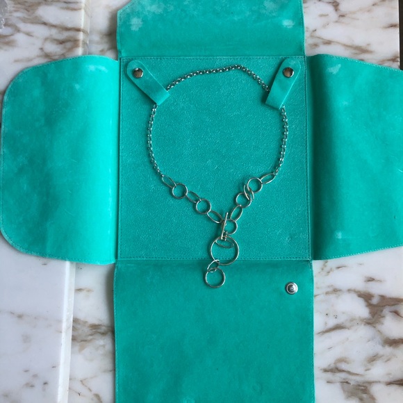 Sterling Silver Toggle Necklace - Picture 4 of 4